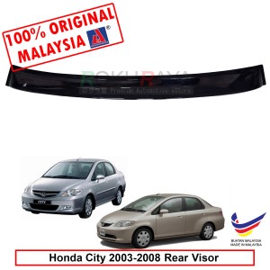 Honda City SEL (4th Gen) 2003-2008 AG Rear Wing Spoiler Visor Windscreen Sun Shade (Small 10cm)